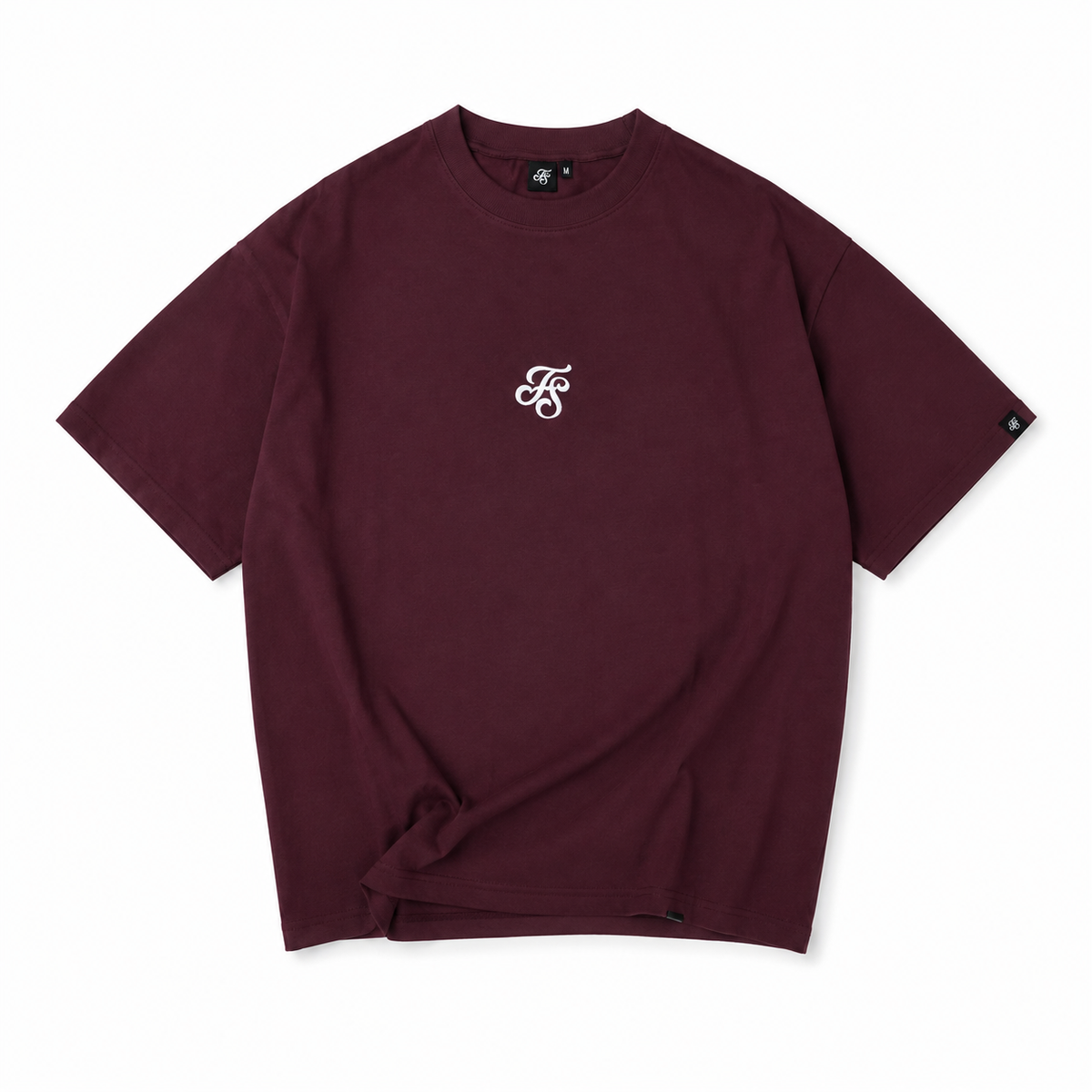 Polera oversize Hustle Burdeo FS® - S