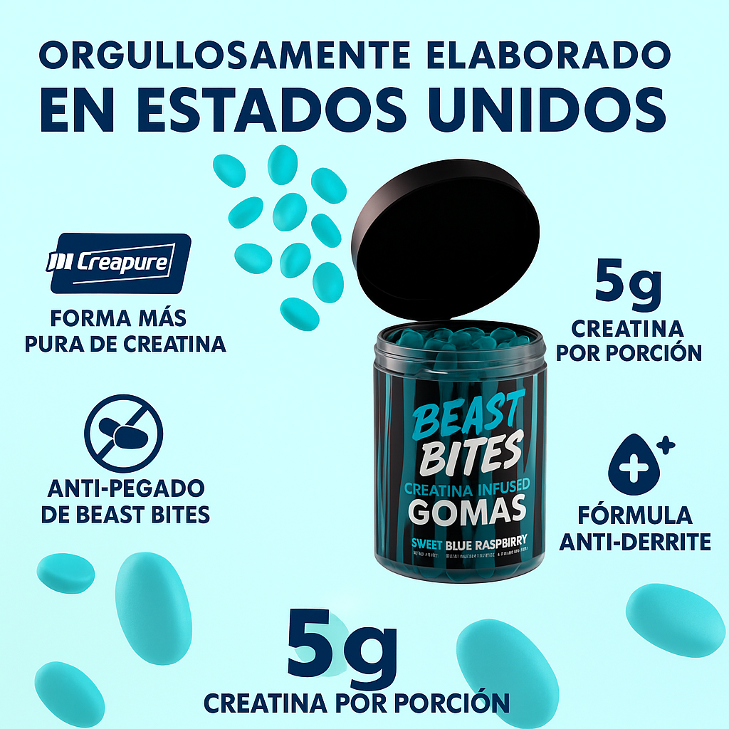Creatina gummies beast bites