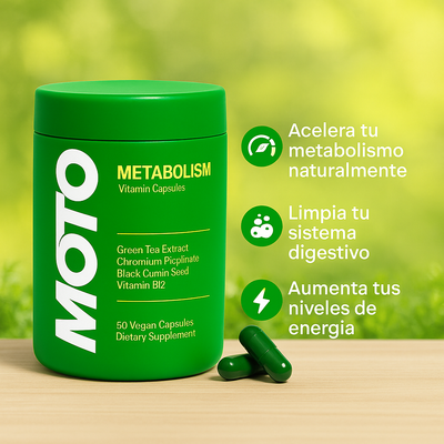Moto® - Despierta tu cuerpo con apoyo metabólico clínicamente respaldado ⭐️