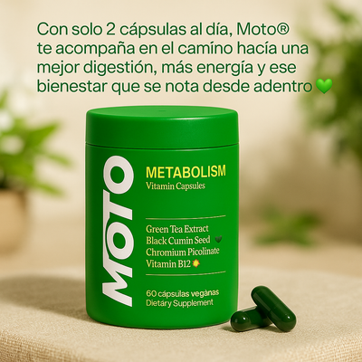 Moto® - Despierta tu cuerpo con apoyo metabólico clínicamente respaldado ⭐️
